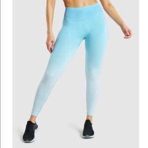 GymShark Light Blue Leggings Size L